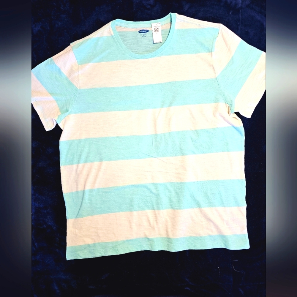 Brand New Old Navy XL stripe shirt